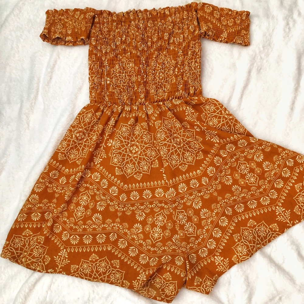 Coverstiched Romper